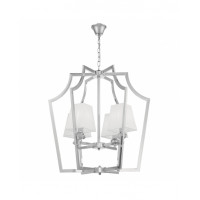 Подвесная люстра Lumina Deco Montero LDP 1249-4 CHR+WT
