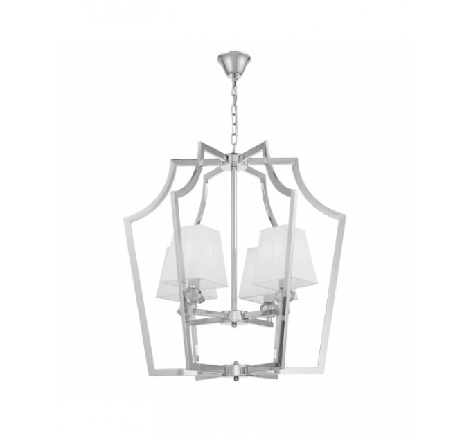 Подвесная люстра Lumina Deco Montero LDP 1249-4 CHR+WT
