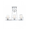 Подвесная люстра Lumina Deco Bronx LDP 1234-3 CHR