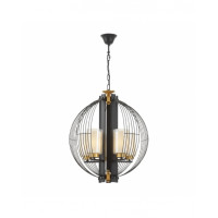 Подвесной светильник Lumina Deco Ponti LDP 1245-5 BK+MD