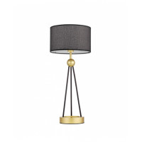 Настольная лампа Lumina Deco Belforte LDT 5527 GD+BK