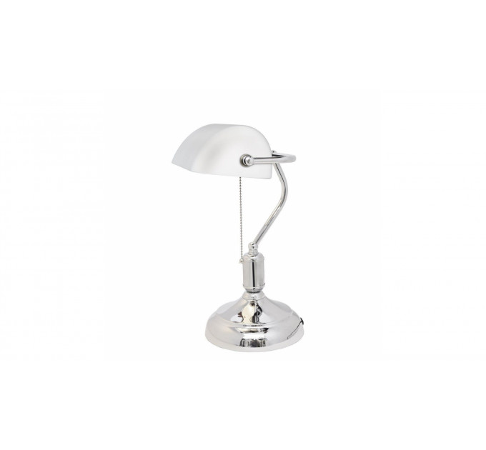 Настольная лампа Lumina Deco Banker LDT 305 WT+CHR