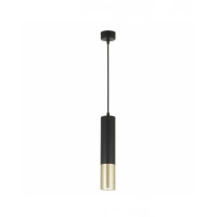 Подвесной светильник Lumina Deco Tuba LDP 1101-300 BK+GD