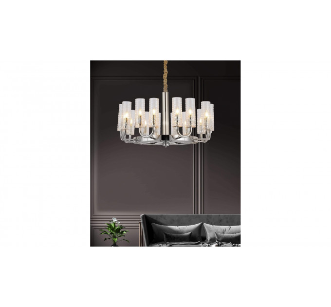Подвесная люстра Lumina Deco Donatti LDP 8011-16 CHR