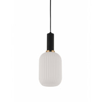 Подвесной светильник Lumina Deco Rico LDP 1218-1 WT+BK