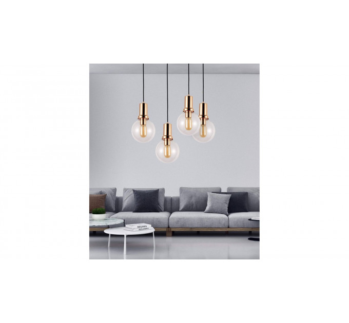 Подвесной светильник Lumina Deco Dorito LDP 1212-150 TR+GD