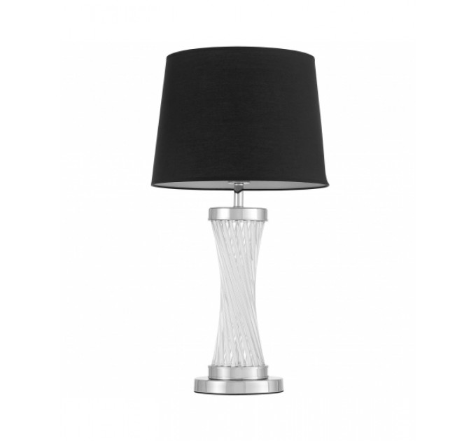 Настольная лампа Lumina Deco Villanova LDT 302 CHR+BK