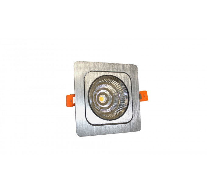 Встраиваемый точечный светильник Lumina Deco Fostis LDC 8065-SS-10WCOB-L120*W120 SILVER