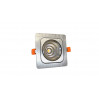 Встраиваемый точечный светильник Lumina Deco Fostis LDC 8065-SS-10WCOB-L120*W120 SILVER