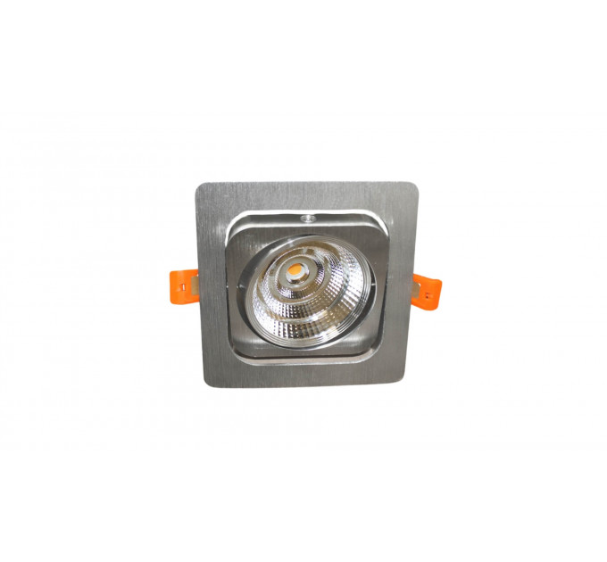 Встраиваемый точечный светильник Lumina Deco Fostis LDC 8065-SS-10WCOB-L120*W120 SILVER