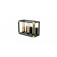 Настенный светильник Lumina Deco Waldorf LDW 1140-3 BK+MD
