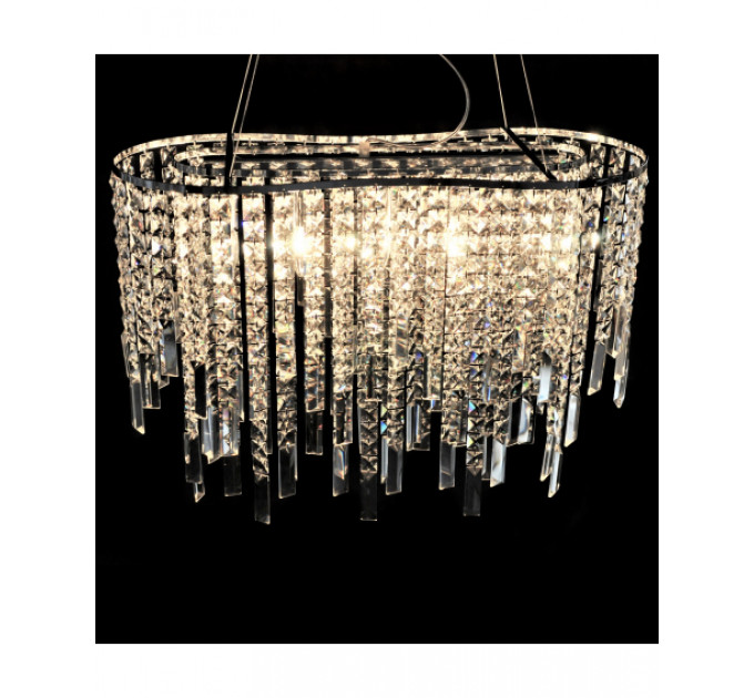 Хрустальная подвесная люстра Lumina Deco Zucchero LDP 2159-600 CHR