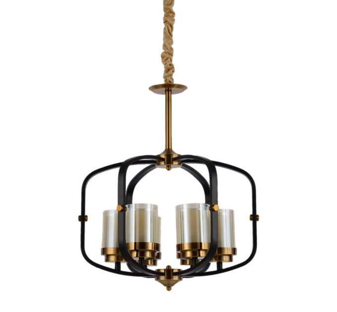 Подвесная люстра Lumina Deco Bonton LDP 1221-6 BK+MD