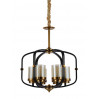 Подвесная люстра Lumina Deco Bonton LDP 1221-6 BK+MD