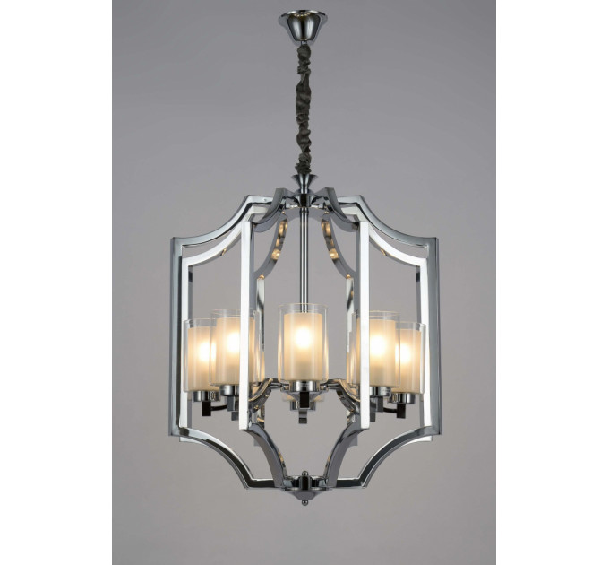 Подвесная люстра Lumina Deco Vigatto LDP 1224-8 CHR