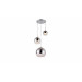 Подвесной светильник Lumina Deco Veroni LDP 1029-3 CHR