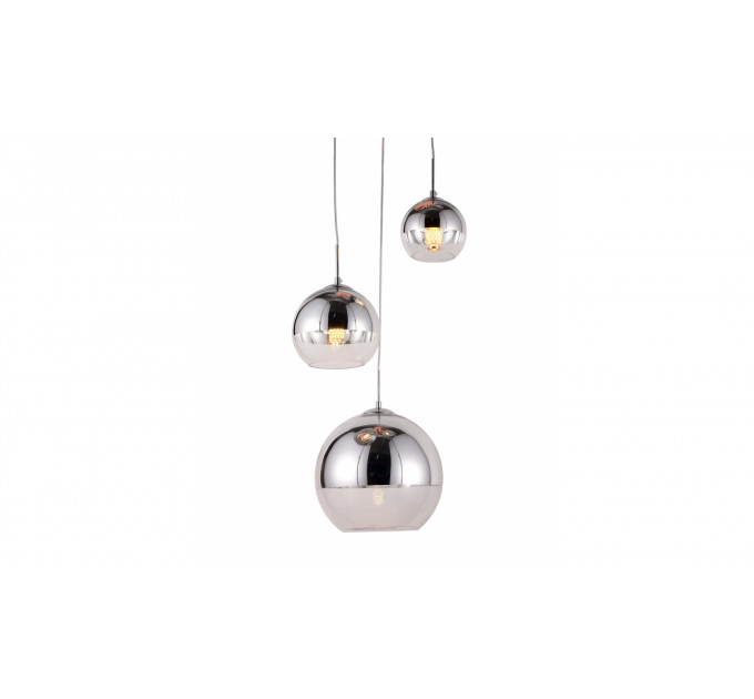 Подвесной светильник Lumina Deco Veroni LDP 1029-3 CHR