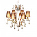 Подвесная люстра Lumina Deco Glamour LDP 66247-6 BR+CHR