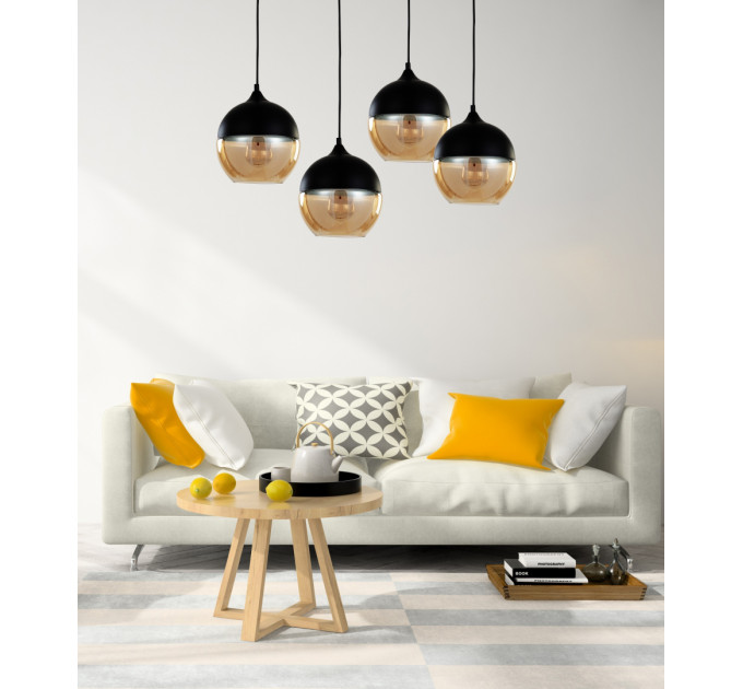 Подвесной светильник Lumina Deco Albion LDP 6805 BK+TEA
