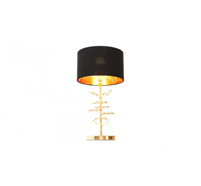 Настольная лампа Lumina Deco Milari LDT 5530 F.GD+BK