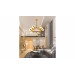 Подвесная люстра Lumina Deco Optimus LDP 6038-9 GD