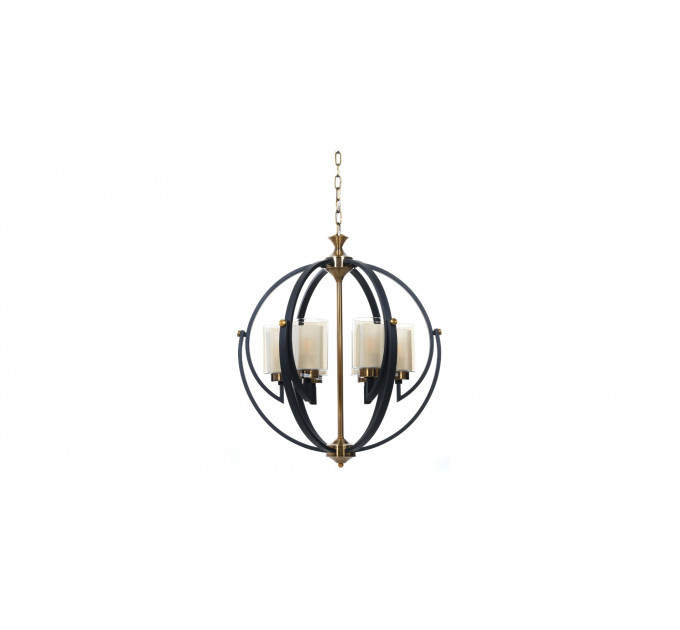 Подвесная люстра Lumina Deco Bergen LDP 1232-6 BK+MD