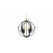 Подвесная люстра Lumina Deco Bergen LDP 1232-6 BK+MD