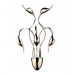 Настенное бра Magica Lumina Deco LDW 6028-5 CHR