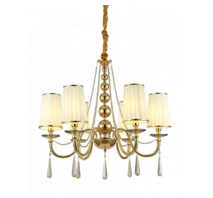 Подвесная люстра Lumina Deco Fabione LDP 1200-6 F.GD