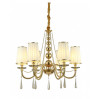 Подвесная люстра Lumina Deco Fabione LDP 1200-6 F.GD