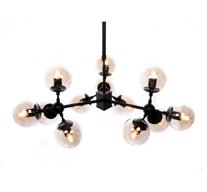 Подвесная люстра Lumina Deco Zodiak LDP 160-12 BK