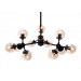 Подвесная люстра Lumina Deco Zodiak LDP 160-12 BK
