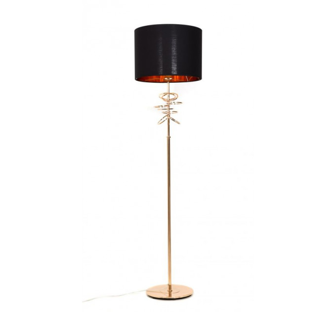 Торшер Lumina Deco Milari LDF 5530 F.GD+BK