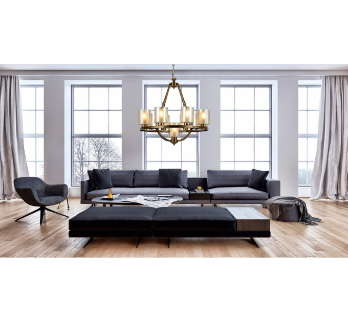 Подвесная люстра Lumina Deco Santini LDP 1220-9 MD