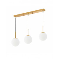 Подвесная люстра Lumina Deco Fredica LDP 6030-3-PR GD