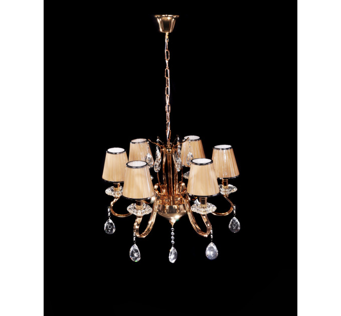 Подвесная люстра Lumina Deco Finezzia LDP 9267-6 GD