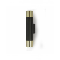 Бра Lumina Deco Tuba LDW 1101-2 BK+GD