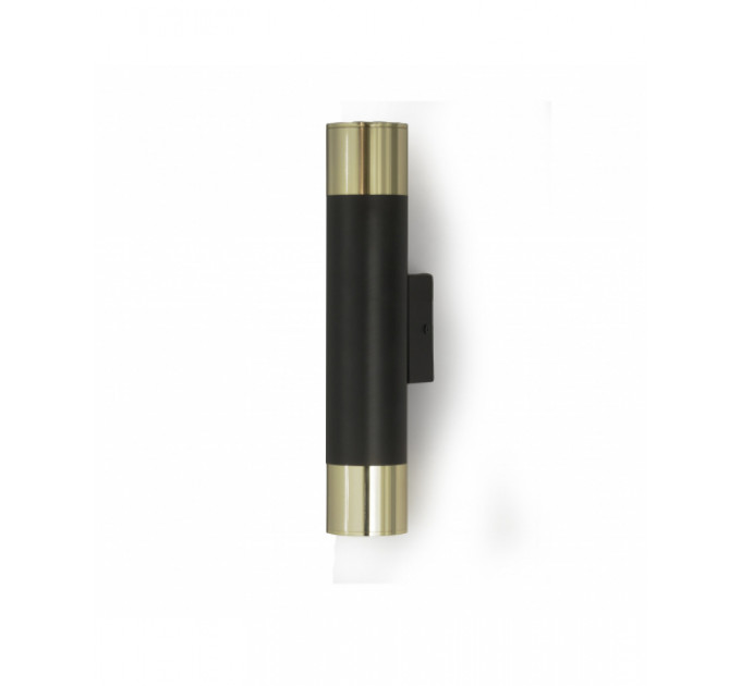 Бра Lumina Deco Tuba LDW 1101-2 BK+GD
