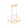Подвесной светильник Lumina Deco Lino LDP 1239-5 F.GD