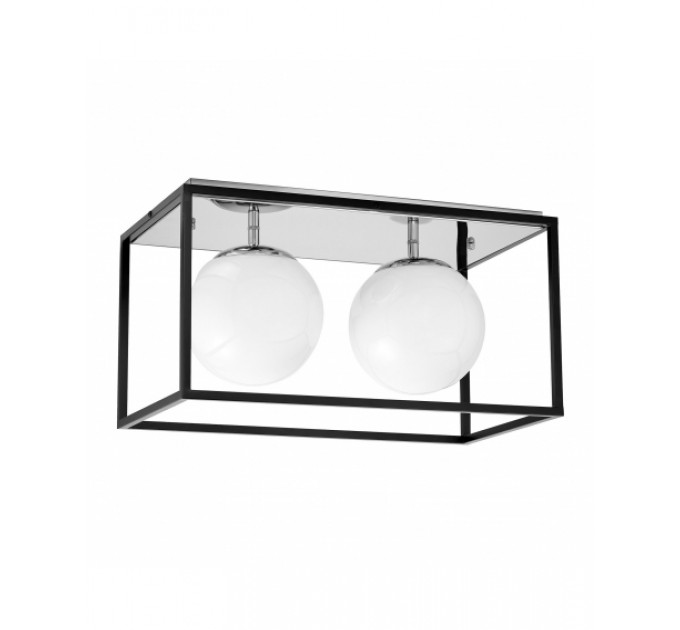 Потолочный светильник Lumina Deco Maldini LDC 8060-2 CHR+BK