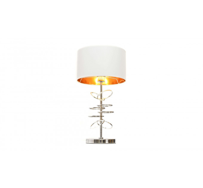 Настольная лампа Lumina Deco Milari LDT 5530 CHR+WT