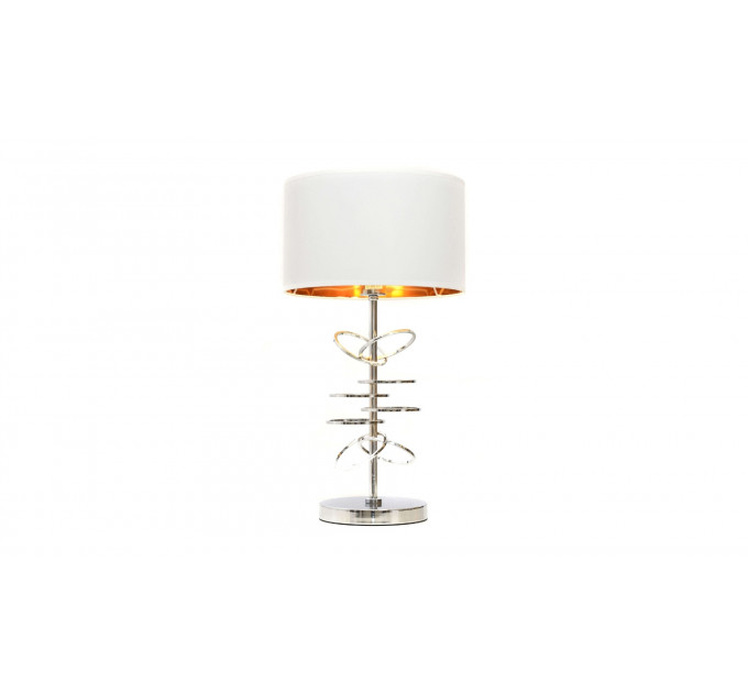 Настольная лампа Lumina Deco Milari LDT 5530 CHR+WT
