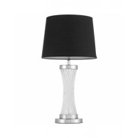 Настольная лампа Lumina Deco Villanova LDT 302 CHR+BK