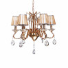 Подвесная люстра Lumina Deco Finezzia LDP 9267-6 GD