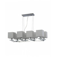 Хрустальная подвесная люстра Lumina Deco Fianelo LDP 1248-8 WT