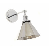 Настенное бра Lumina Deco Nubi LDW 6801-1 CHR+GY