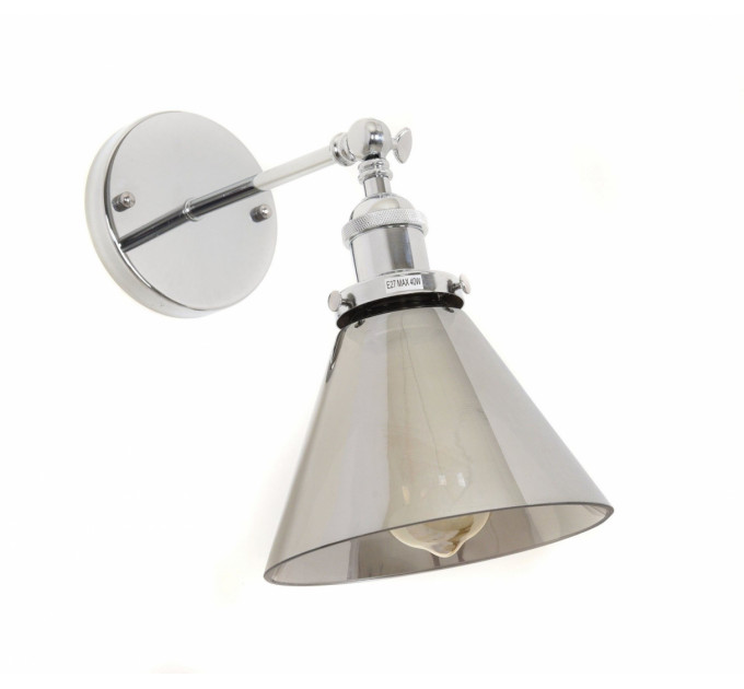Настенное бра Lumina Deco Nubi LDW 6801-1 CHR+GY