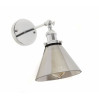 Настенное бра Lumina Deco Nubi LDW 6801-1 CHR+GY