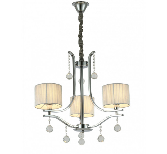 Подвесная люстра Lumina Deco Fontenea LDP 8443-3 CHR
