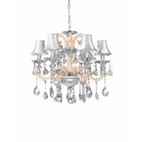 Подвесная люстра Lumina Deco Denica LDP 66249-6 WT
